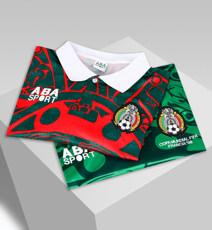 1998 MEXICO FOURTH RETRO JERSEY